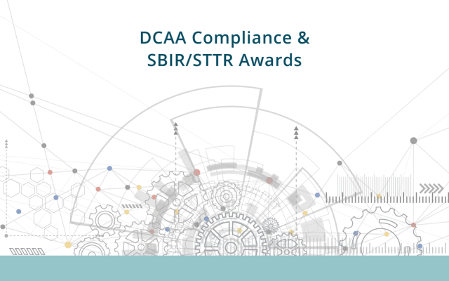 Article Header Banner: DCAA Compliance & SBIR/STTR Awards